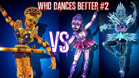 Ballora Vs Arctic Vs Clockwork Who Dances Better Fnaf Ar Special