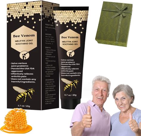 Flashing New Zealand Bee Venom Joint Relief Gel Bee Venom Joint