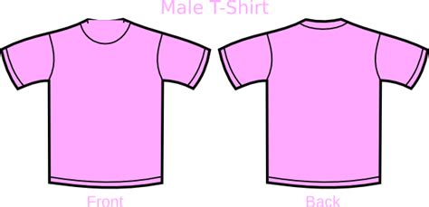 Pink T Shirt Template ClipArt Best