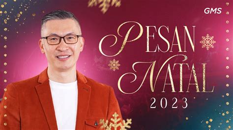 Pesan Natal 2023 Official Philip Mantofa Youtube