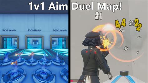 V Aim Duel Map Best Close Range Aim Training Youtube