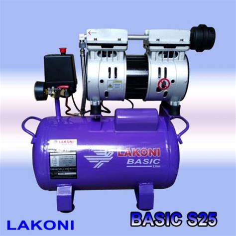 Promo Kompresor Angin Listrik Oilles Silent Lakoni Basic 25 Diskon 15