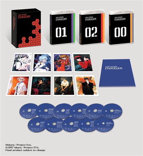 Neon Genesis Evangelion Complete Series Limited Collectors Edition Blu