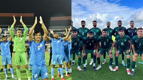 Football News Saff Championship 2023 Live Score Updates Of India Vs