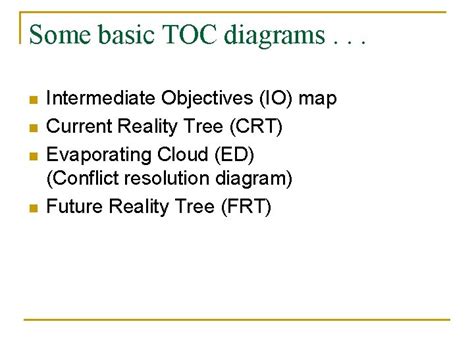 Introducing Theory Of Constraints In An Mpa Course