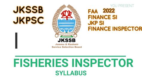 Jkssb Fisheries Inspector Course Completion Plan Youtube