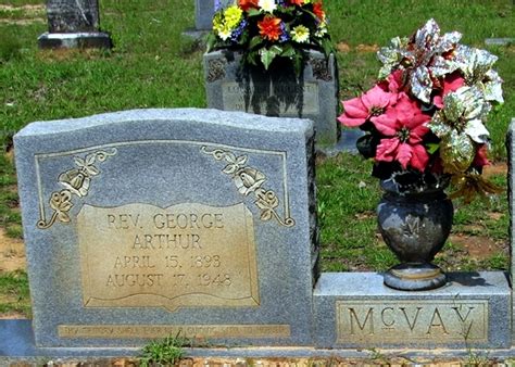 Rev George Arthur Mcvay Homenaje De Find A Grave