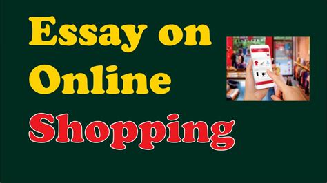 Online Shopping Essay Telegraph