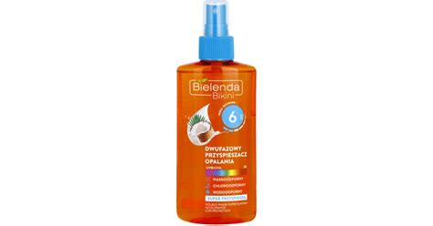 Bielenda Bikini Coconut Two Phase Tan Enhancing Oil In Spray SPF Notino Co Uk
