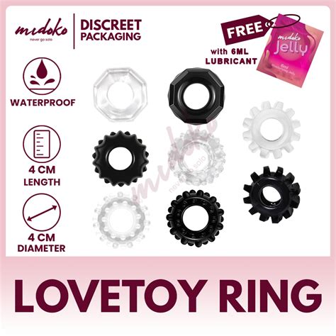 Midoko Lovetoy Power Penis Ring Adult Sex Toy For Men And Boy Shopee