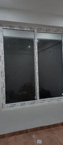 Laminated Glass Track Upvc Sliding Windows At Rs Sq Ft In