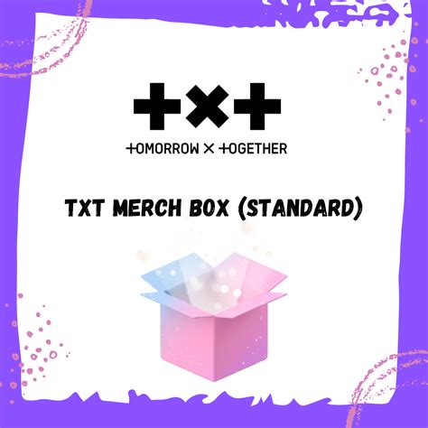 TXT Merch Box (Standard) - Purple Heart