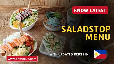 Saladstop Menu And Updated Prices In Philippines 2024