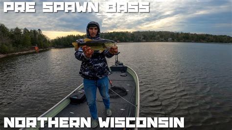 Pre Spawn Bass Fishing In Northern Wisconsin Spring 2023 YouTube