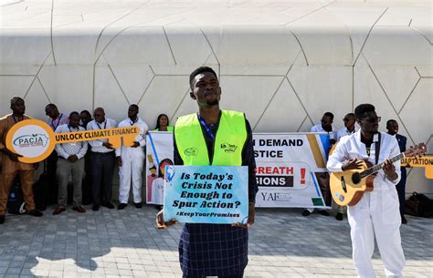 Activists Protest Against Fossil Fuel Industry At Cop28 Climate Summit