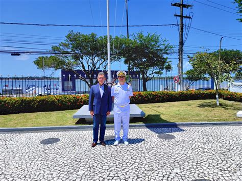 Capitania Dos Portos De Sergipe Recebe Visita Do Senador La Rcio