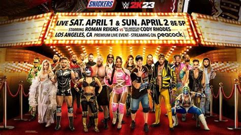 New WWE WrestleMania 39 Poster Reveals Interesting Name and Top Stars (Photo) - PWMania ...