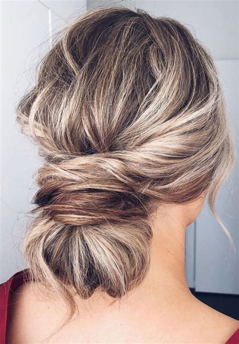 Stunning Updos For Any Occasion In Textured Messy Low Bun