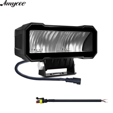 Utility Led Flood Light Bar W Lm K Super Bright Driving