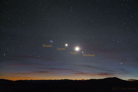 Stars and Planets Align in Night Sky Photo | Space