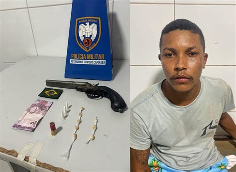 Homem é Preso Quando Vendia Droga Na área De Eventos Em Povoação Tinha