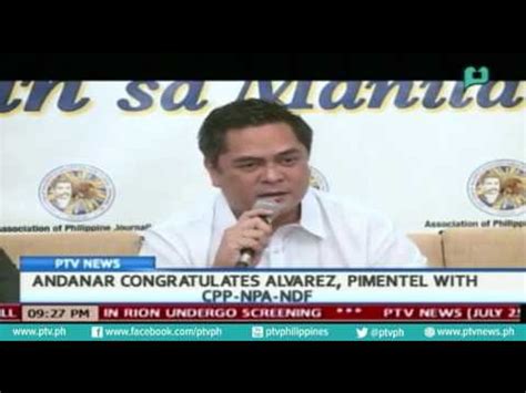 Ptvnews Pco Sec Andanar Congratulates Alvarez Pimentel With Cpp Npa