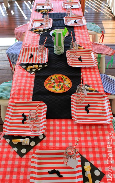 Pizza Birthday Party Ideas | Photo 26 of 28 | Catch My Party