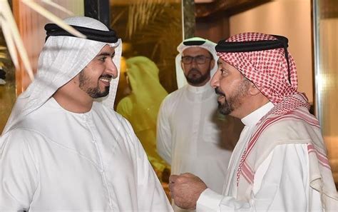 Maktoum Bin Hasher Bin Hamad Al Maktoum Y Su Suegro Saeed Bin Thani