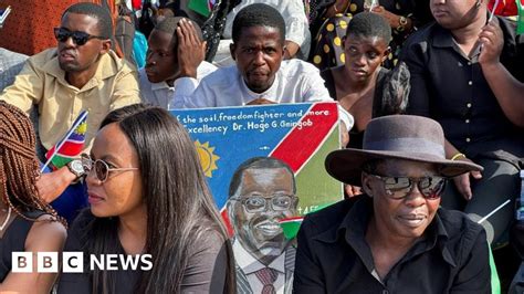 Namibia S Late President Hage Geingob S Funeral Amid Surge In