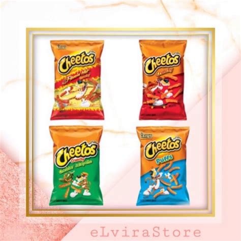 Jual Cheetos Flamin Hot Crunchy Jalapeno Jumbo Puffs Usa Shopee Indonesia