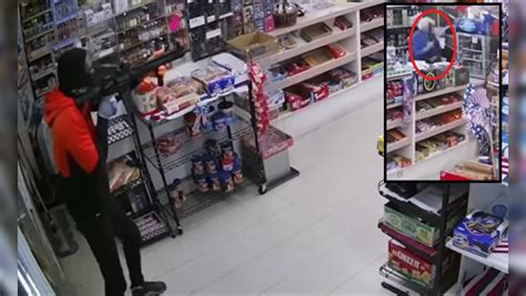 80 Year Old Liquor Store Owner Confronts Robber Holding An Assault