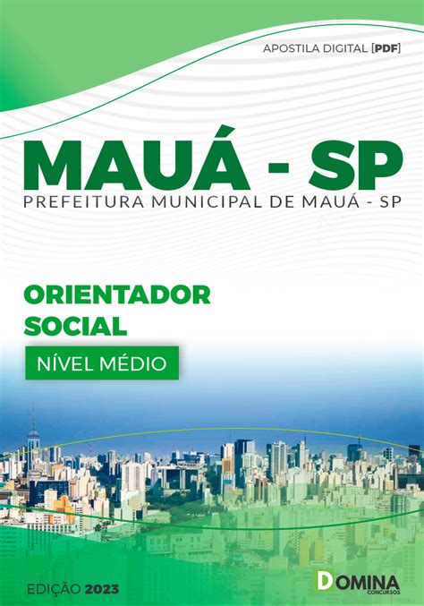 Apostila Pref Mau Sp Orientador Social