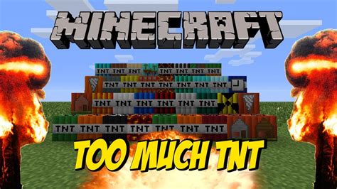 Minecraft Too Much Tnt Mod 1 6 4 [german] Youtube