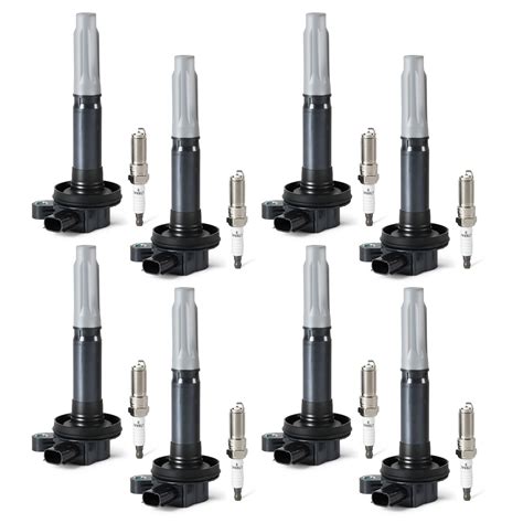 Deegooly 8pcs Uf 622 Ignition Coils Pack And 91276 Iridium Spark Plugs Compatible With Ford F150