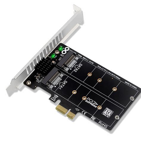 Itter Karta Rozszerzeń Pcie X1 Do Ngff M2 Sata Ssd Sklep Opinie Cena W Allegropl