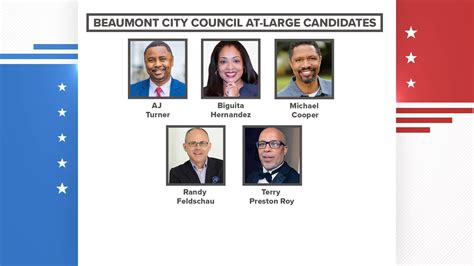 Five Candidates Fighting For Two City Council At Large Seats