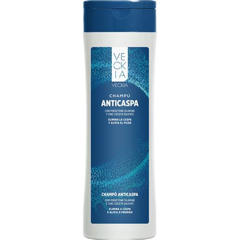 Champú anticaspa con piroctone olamine y zinc coceth sulfate frasco 400 ...