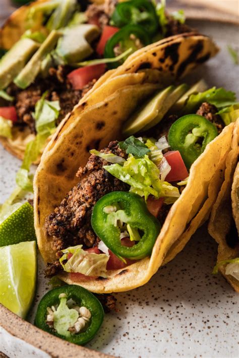 Vegan Mushroom Walnut Taco Meat The Live In Kitchen