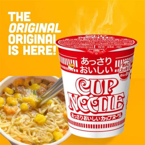 Nissin Easy Cup Noodle Original Snack Affair