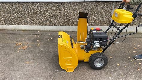 Köp Snöslunga Snow Thrower Loncin 212CC 7hp med elstart på Klaravik