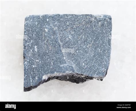 Macro Shooting Of Natural Mineral Rock Specimen Rough Slate Stone On