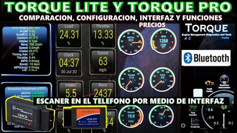 Torque Pro y Torque Lite instalacion comparacion y funciones (Escaner ...