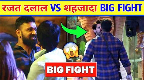 Bigg Boss 18 Rajat Dalal And Shehzada Big Fight Rajat Dalal In Bigg