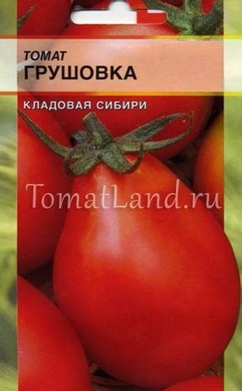 Томат Грушовка: описание сорта, отзывы, фото