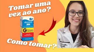 Albendazol Como Tomar Pra Que Serve Informa Es Impor Doovi