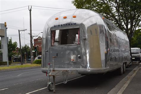 Airstream Caravan The Silver Bullet A Front On View Of T Flickr