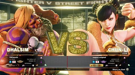 YHC Mochi Dhalsim vs sagami original Chun Li YHC餅ダルシムvs sagami