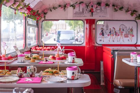 B Bakery London Vintage Afternoon Tea Bus Tour For Two Virgin Experience Days