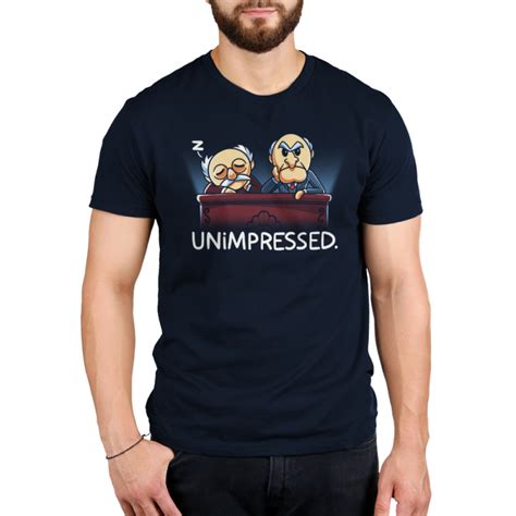 Statler And Waldorf Unimpressed Official Disney Tee Teeturtle
