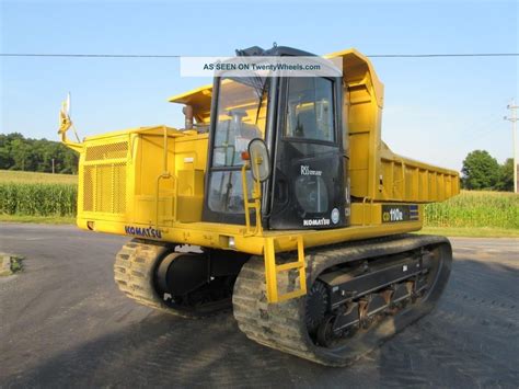 Komatsu Cd110r Cd110 Track Dump Truck Crawler Carrier W Cab 12 Ton